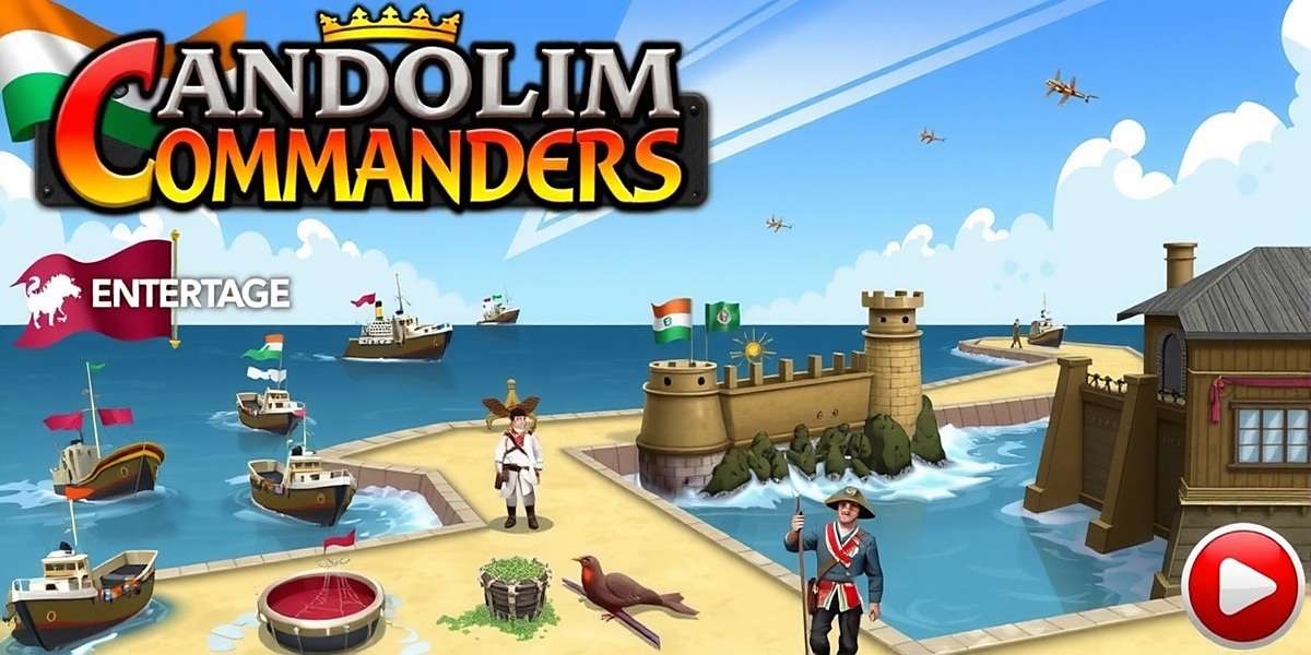 Candolim Commanders Official Cover Art Candolim Commanders game cover featuring Indian military commanders and coastal fortresses